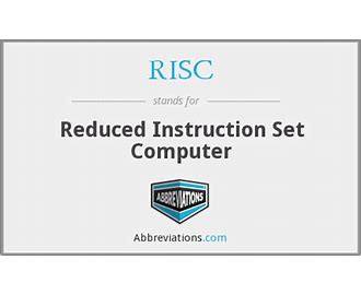 Abbreviation of RISC RISC