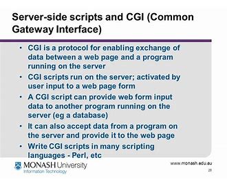 Common Gateway Interface CGI