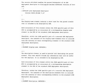 Document Type Definition DTD