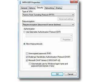 Point to Point Tunneling Protocol PPTP