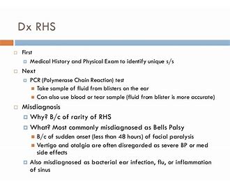 Ramsay Hunt Syndrome RHS