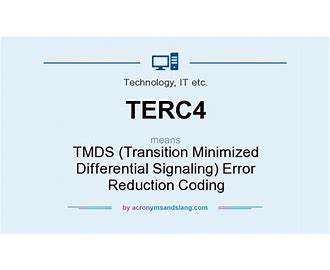 Transition Minimized Differential Signaling TMDS